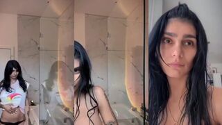 Mia Khalifa's Nude Tits Get Leaked in OnlyFans Only - Mia Khalifa's OnlyFans