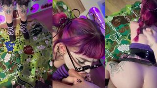 Emily Oram in cosplay gives a wild blowjob and fucks like a pro in POV