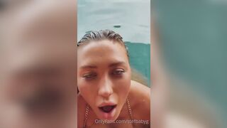 Leaked video of sexy stefanie Knight getting down and dirty in only for NFFS fans