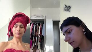 Mia Khalifa gets naked in Onlyfans video leaked, but she's not done!