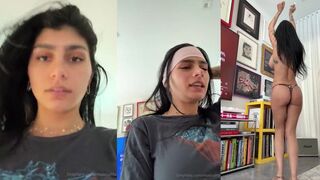 Mia Khalifa's Naked Morning Routine Leaked on Onlyfans
