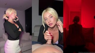 Leaked Sharna Beckman in Mask Gets Naughty in Onlyfans Video