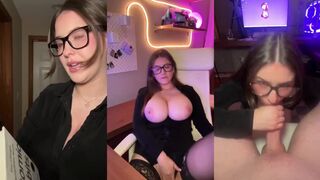 Nannertv Busty Secretary Sucks and Fucks Her Boss's Cock in a Steamy Roleplay