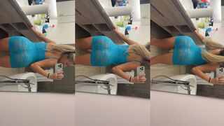 Breckie Hill's juicy ass shaking in leaked video of her giving head