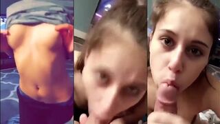 Violet Summers gives a sloppy head in leaked video Onlyfans Porn Leaks