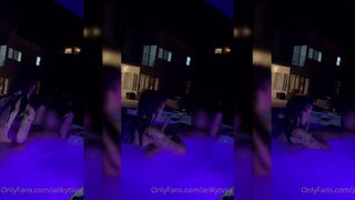 AriKytsya chokes on a massive rod in the pool & begs for more Leaks Onlyfans Porn